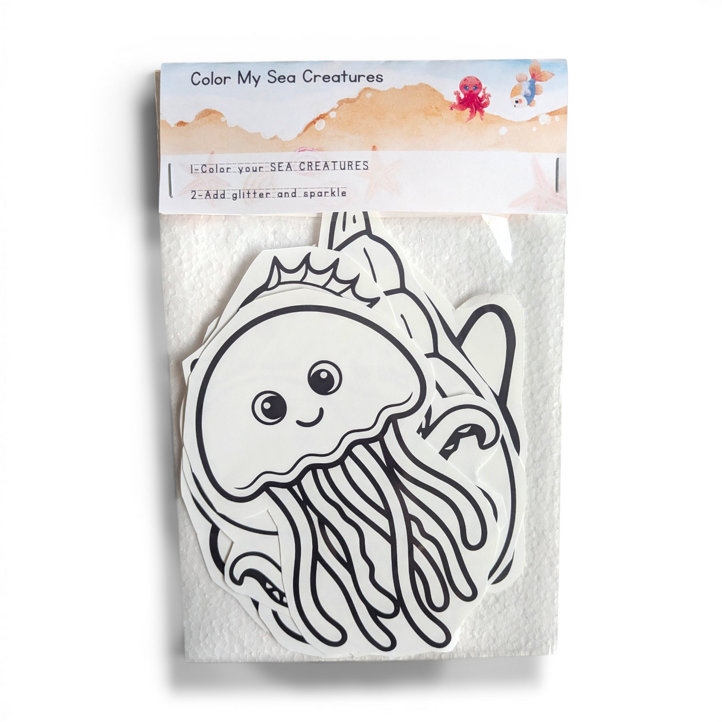 🌊 Color My Sea Creatures — Sea Edition