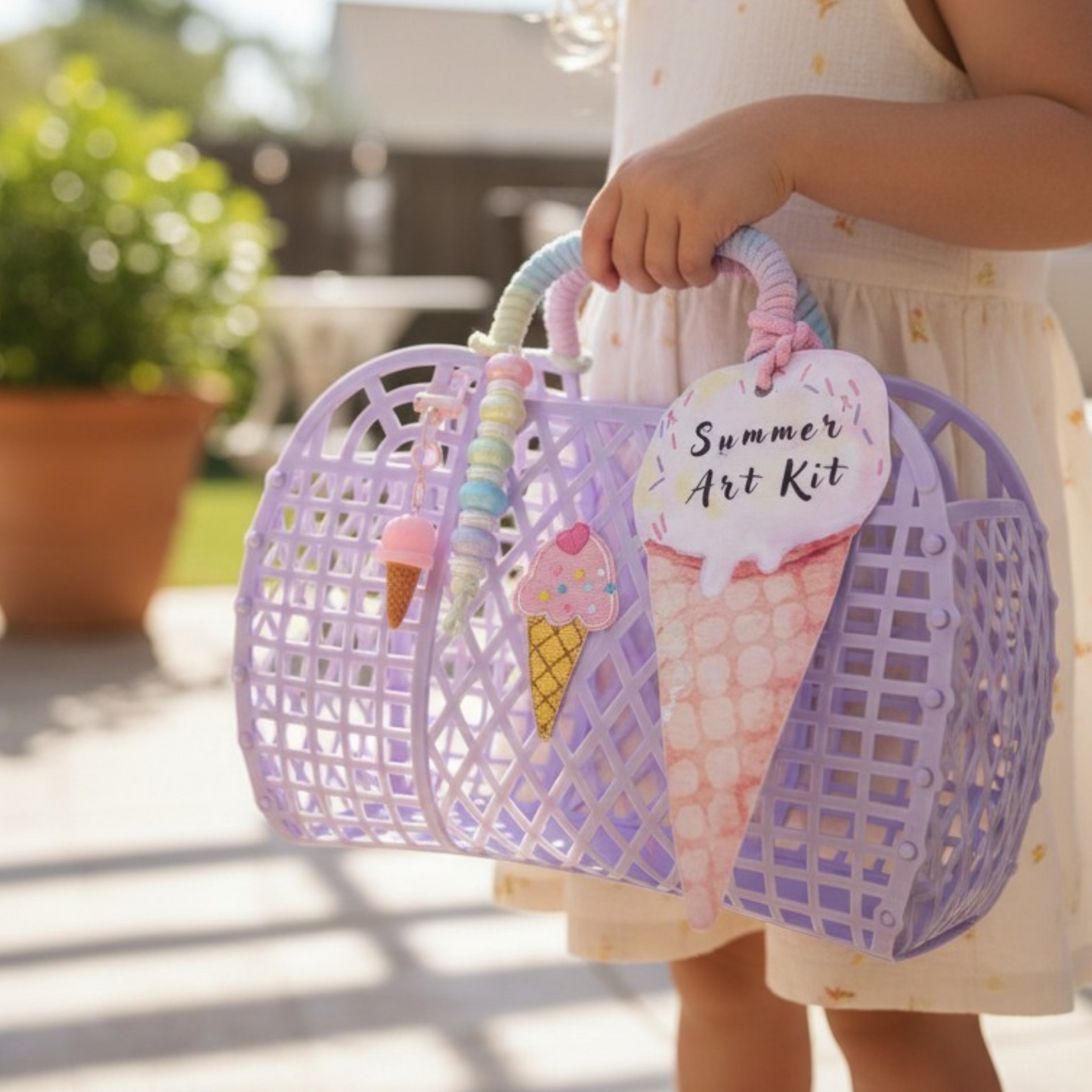 🍦 Purple Jelly Bag - Ice Cream Edition