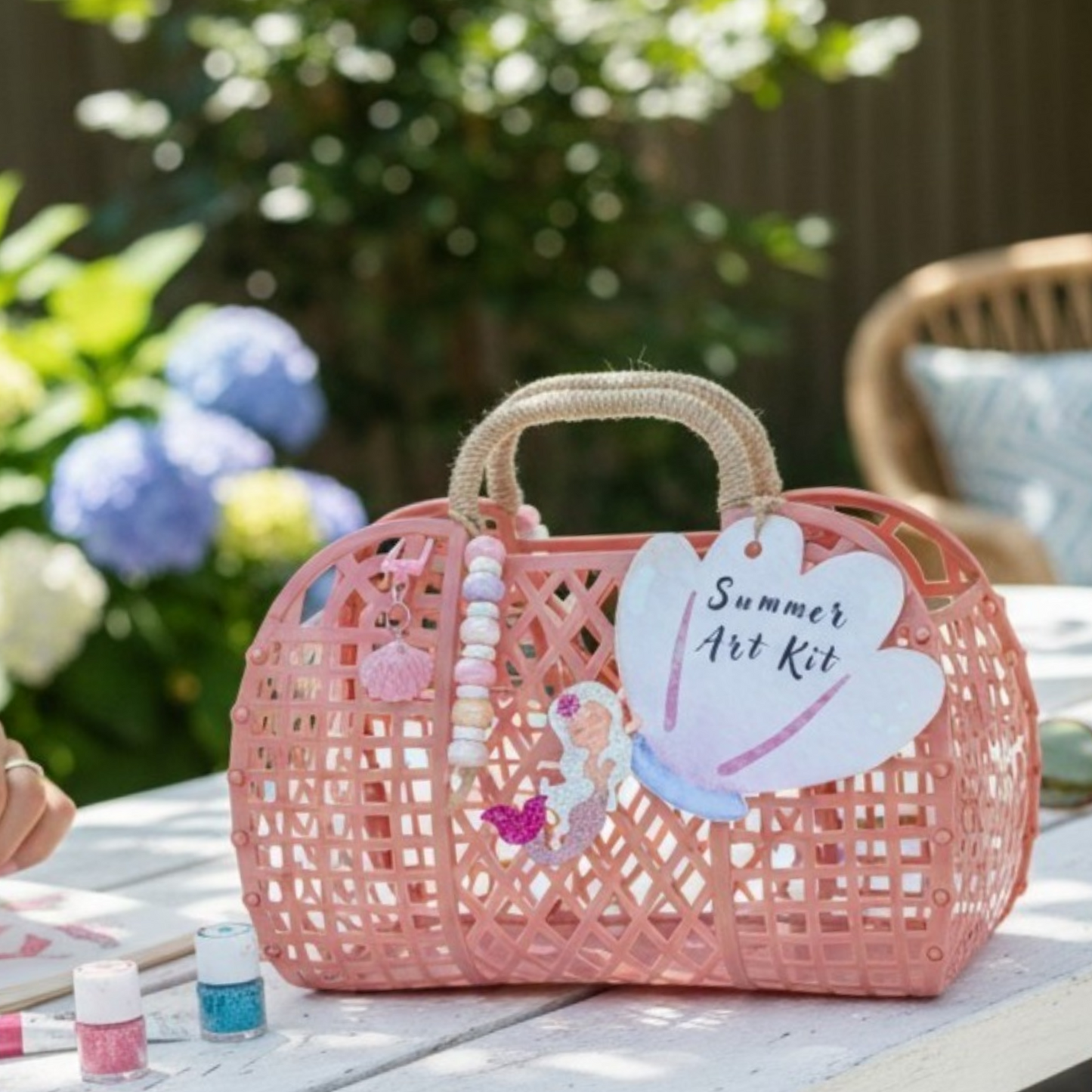 🌊 Pastel Rose Jelly Bag - Sea Edition