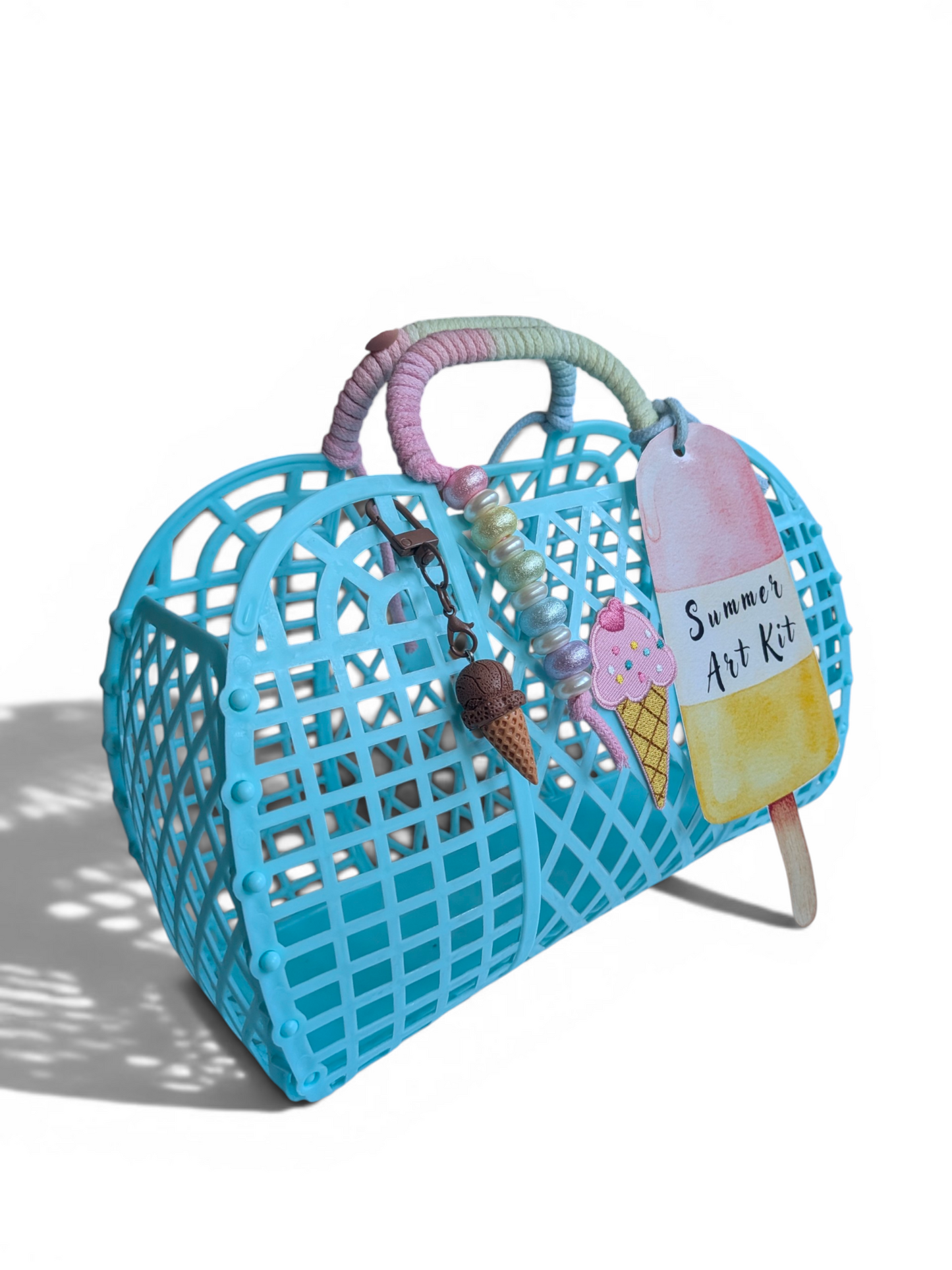 🍦 Blue Jelly Bag - Ice Cream Edition