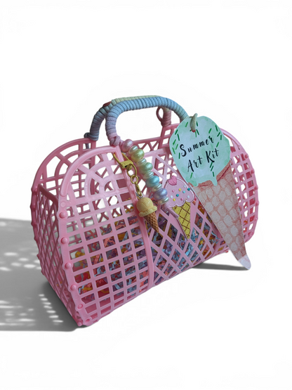 🍦 Pink Jelly Bag - Ice Cream Edition