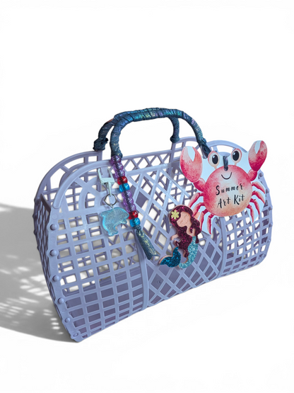 🌊 Purple Jelly Bag - Sea Edition