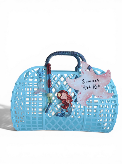 🌊 Blue Jelly Bag - Sea Edition