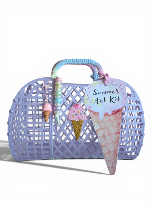 🍦 Purple Jelly Bag - Ice Cream Edition