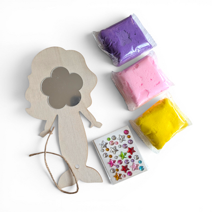 🌊 Mermaid Mirror Craft Kit