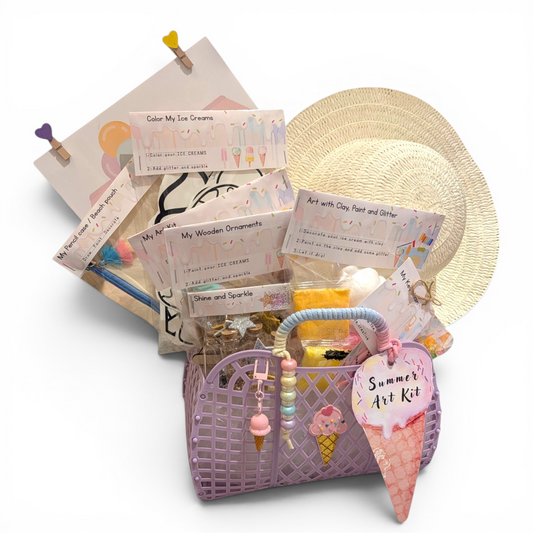 🍦 The Ice Cream Edition – Girls | Purple Jelly Bag