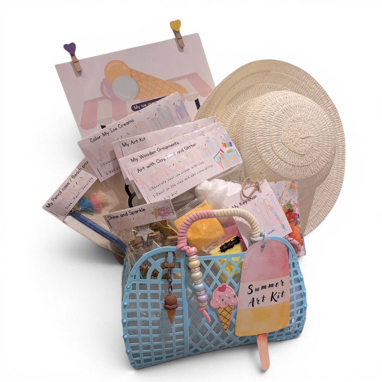 🍦 The Ice Cream Edition – Girls | Blue Jelly Bag