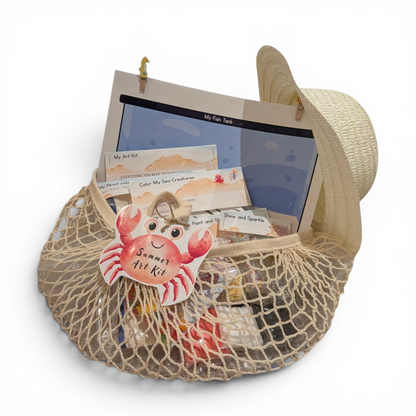 🌊 The Sea Edition – Girls | Beach Net Bag