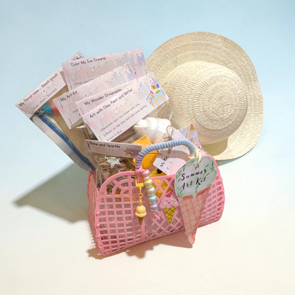 🍦 The Ice Cream Edition – Girls | Pink Jelly Bag