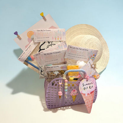 🍦 The Ice Cream Edition – Girls | Purple Jelly Bag