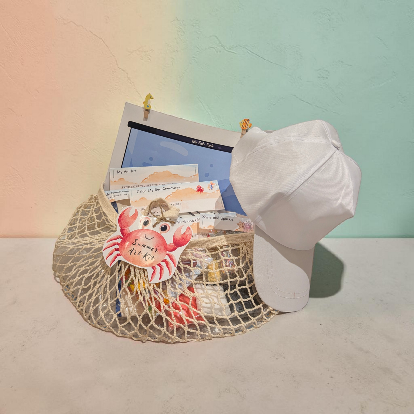 🌊 The Sea Edition – Boys | Beach Net Bag