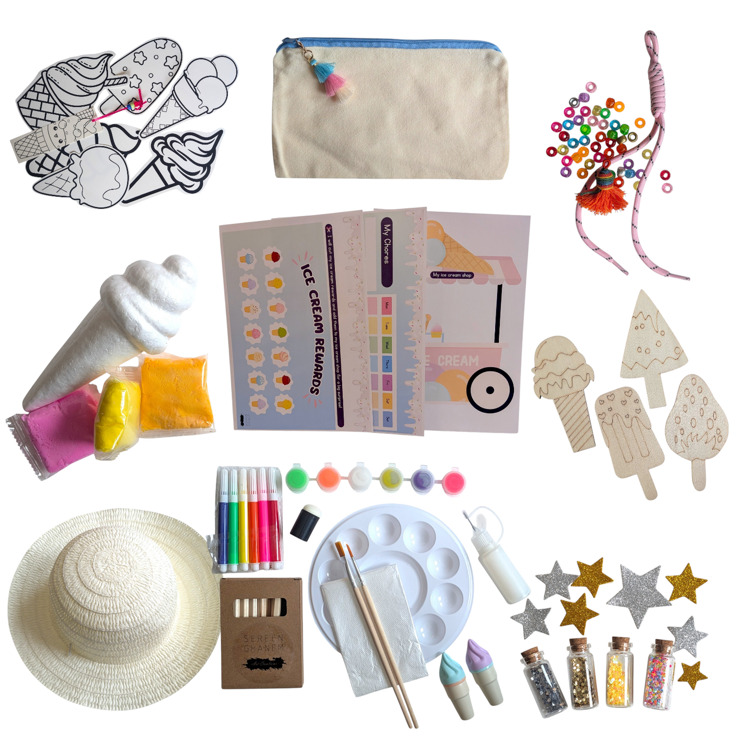 🍦 The Ice Cream Edition – Girls | Purple Jelly Bag