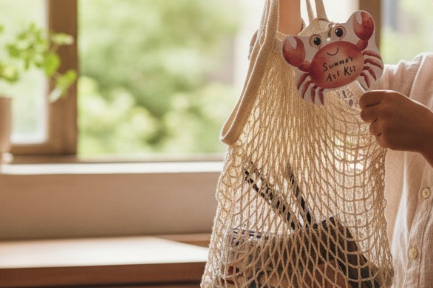 🌊 Net Beach Bag - Sea Edition